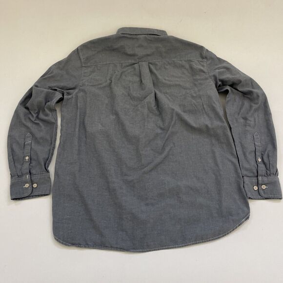 The North Face Denim Button Down Collared Shirt Men’s Large Workwear Preppy - Picture 4 of 9